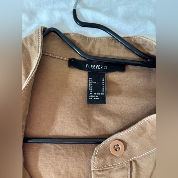 Forever 21- Button Up Mini Dress - Picture 6 of 6